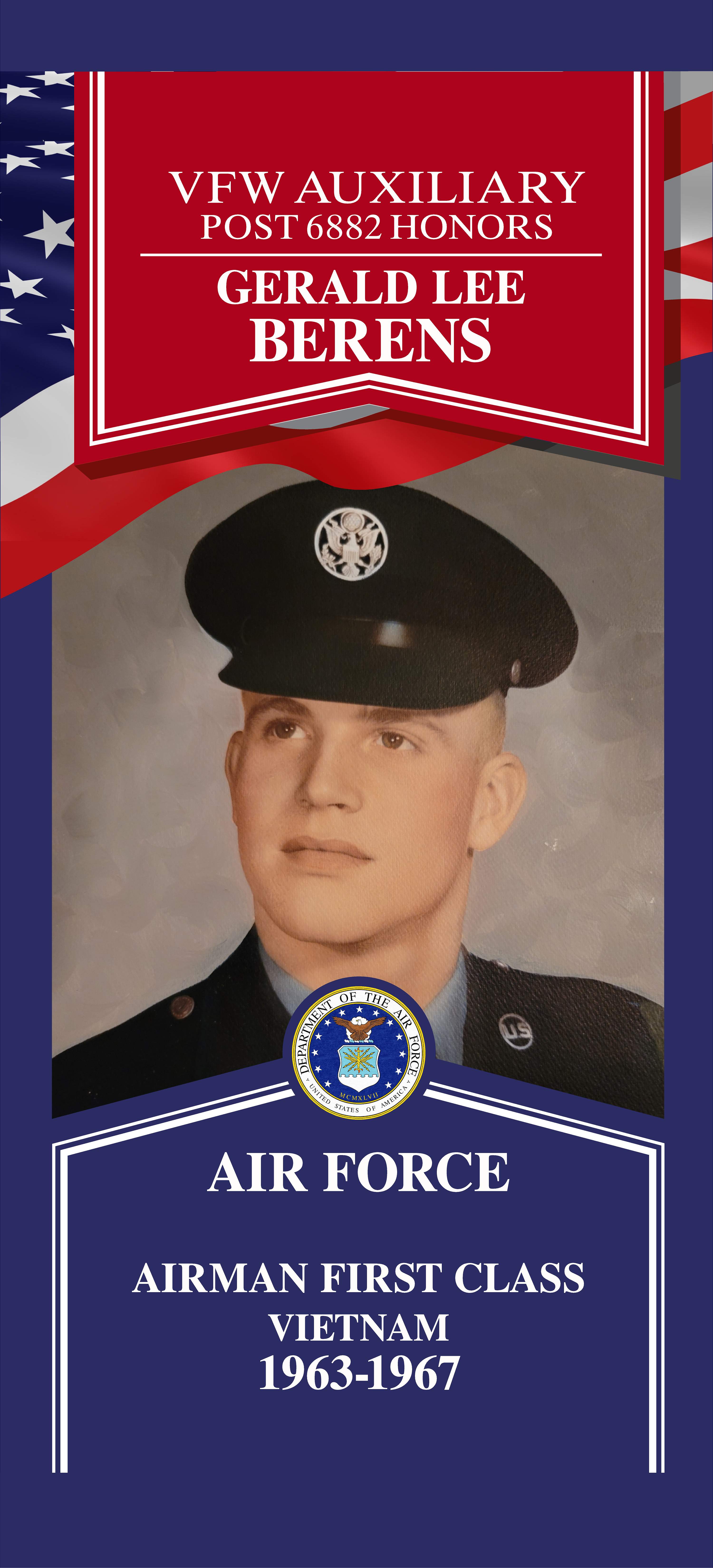Local Heroes veteran tribute portrait