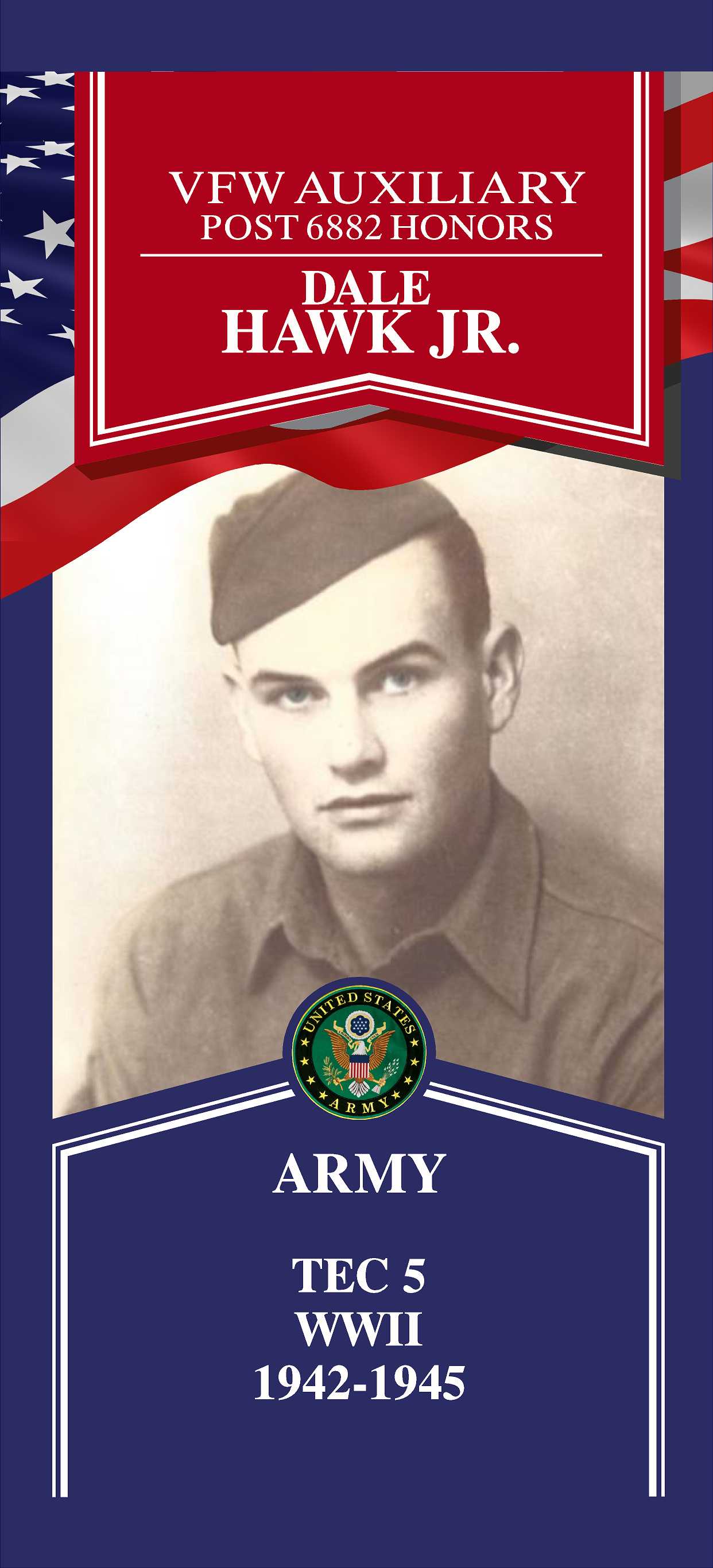Local Heroes veteran tribute portrait