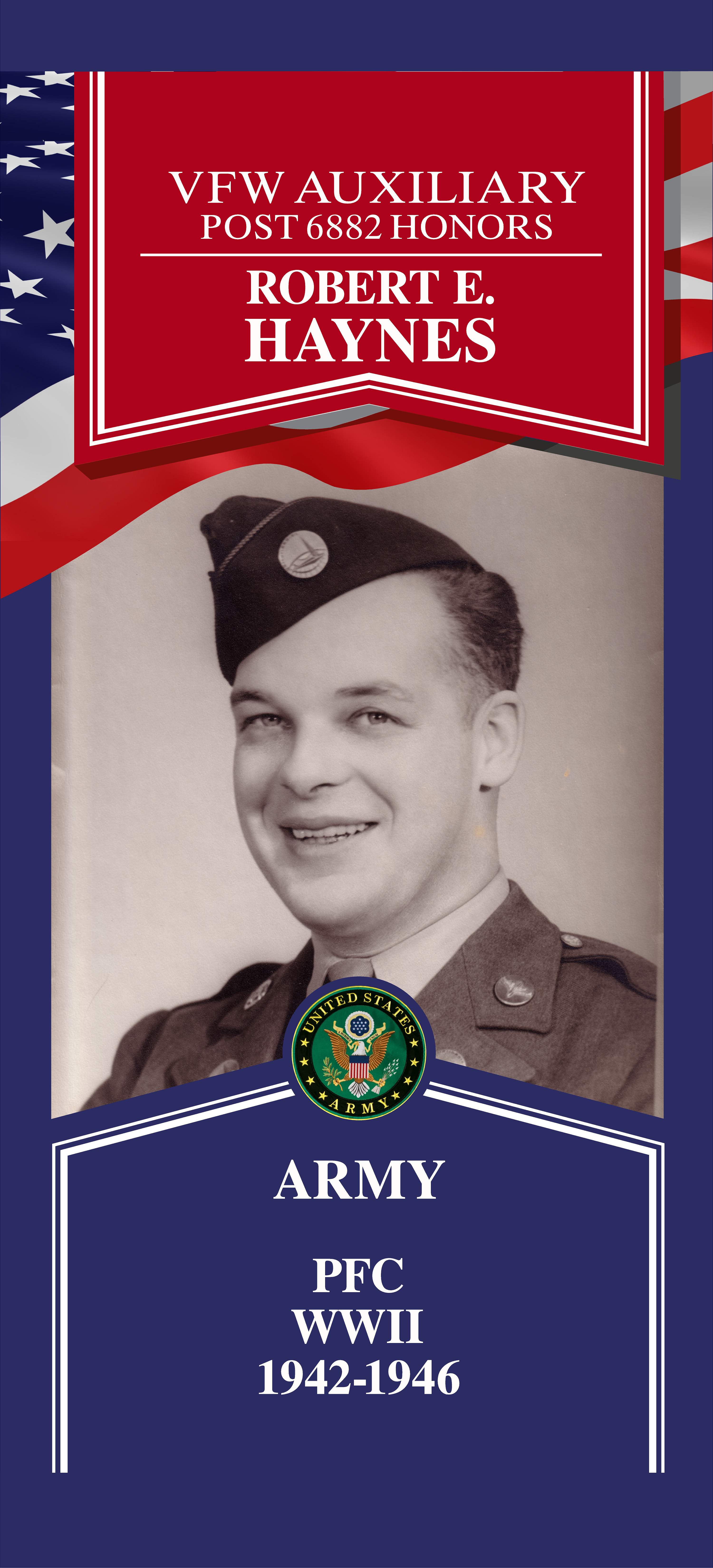 Local Heroes veteran tribute portrait
