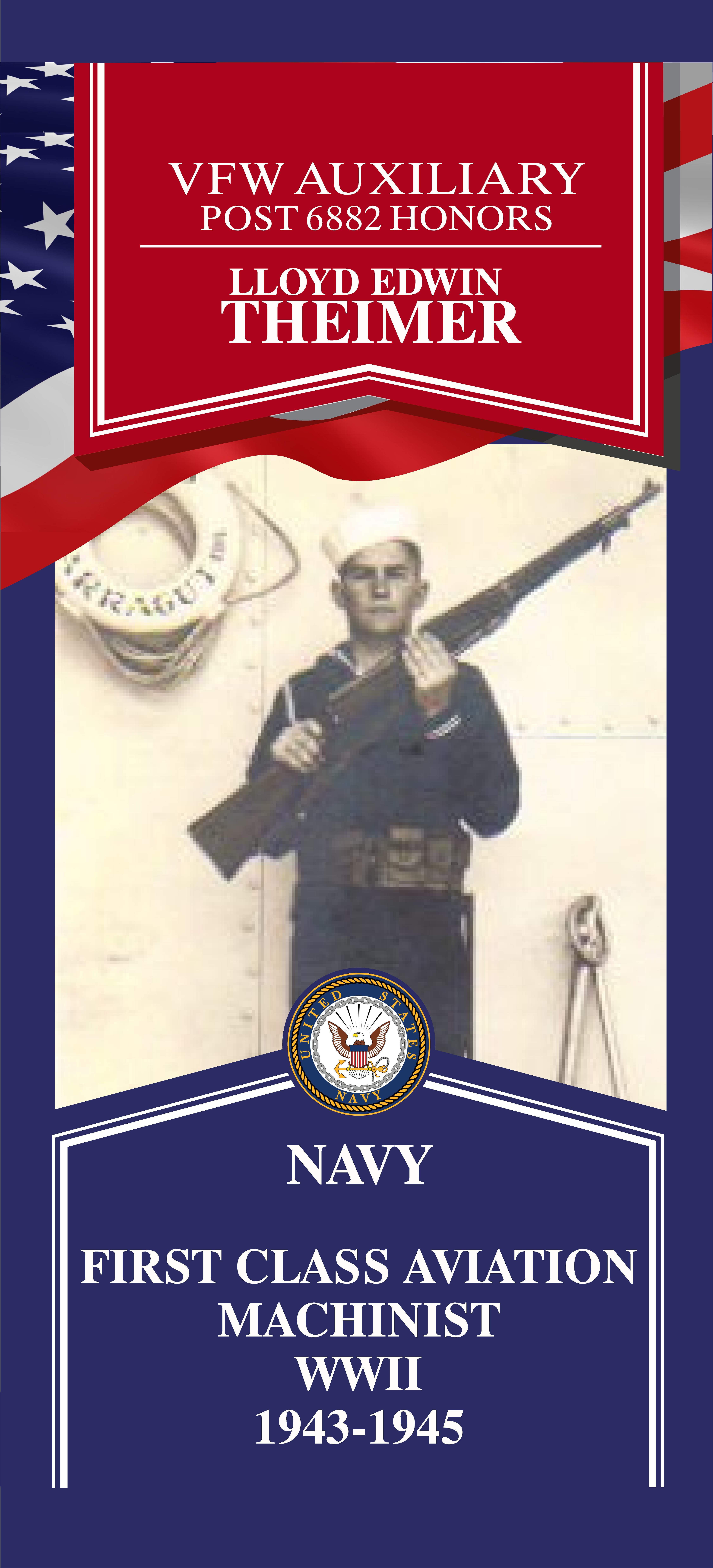 Local Heroes veteran tribute portrait