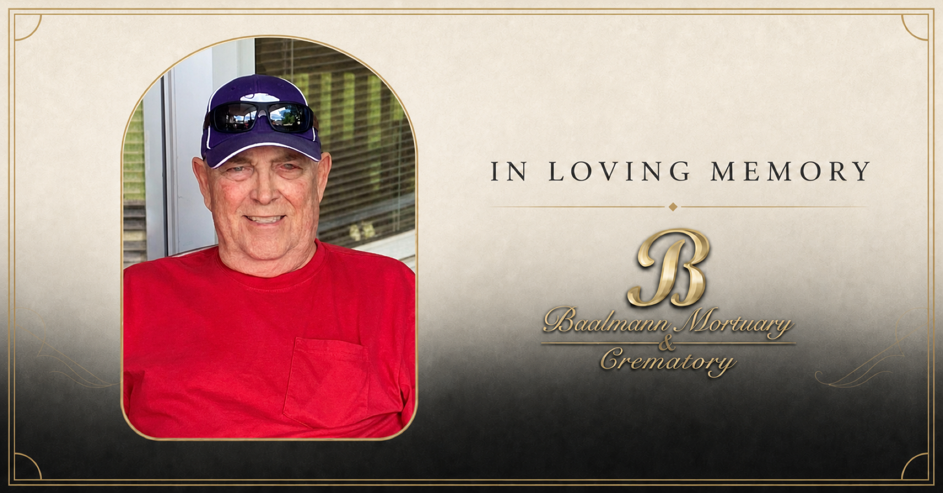 Memorial portrait of Loren Elwyn Guill