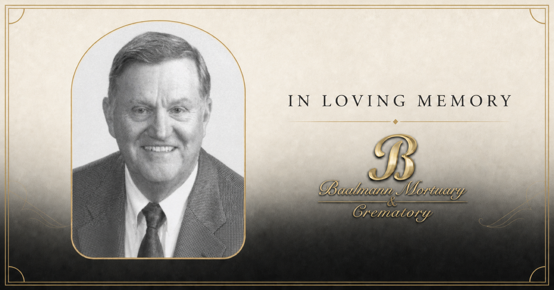 Memorial portrait of Loren Elwyn Guill